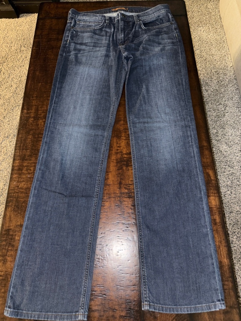 Joe’s jeans the Classic Women's Straight-Leg Jeans in Dark Blue Sz 33